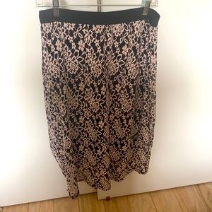 Black Lace skirt